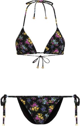 Dolce & Gabbana bikinitop met bloemenprint