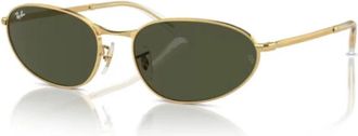 Ray-Ban 3734 Sole - unisex - Zonnebrillen - Geel - 56 MM - Accessoires