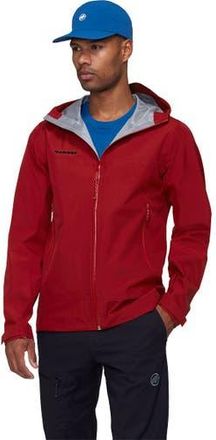 Mammut Crater Light Hs Hooded Jacket - Mens in Mammut Red at Nordstrom, Size X-Large
