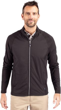 Cutter & Buck Adapt Eco Knit Hybrid Recycled Mens Full Zip Jacket