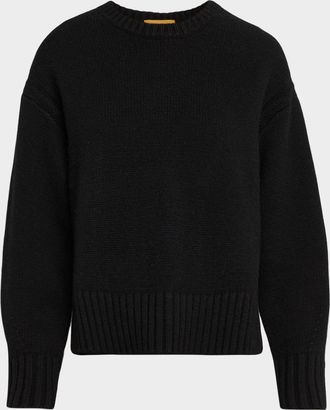 Guest In Residence Cozy Cashmere Crewneck Sweater