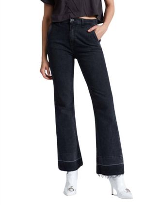 ASKK NY Cropped Trouser In Stone