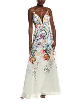 Marchesa Ribbons Gown