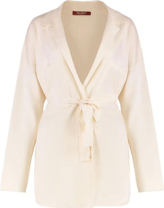 Max Mara Aquile blazer - Wit