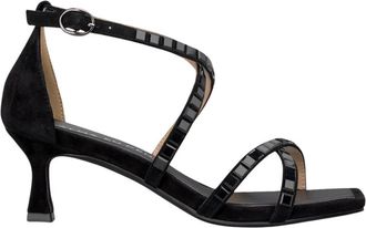 Alma En Pena Sandaal met juweelbanden - Dames - Sandalen met hakken - Zwart - 39 EU - Schoenen