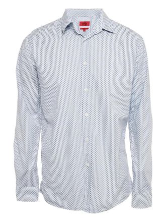 HUGO BOSS Overhemd met print - Wit