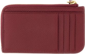 Valentino Garavani Card Case - Burgundy