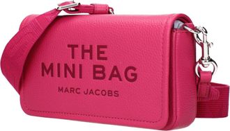 Marc Jacobs Womens Pink Leather Crossbody Bag