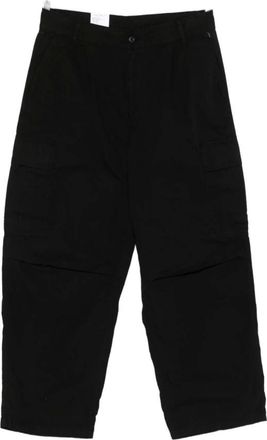 Carhartt Work in Progress Straight Trousers, male, Black, W34, PRE Trousers