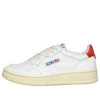 Autry (WMNS) Autry Medalist Low Leather White Rust Cream AULW-LL48