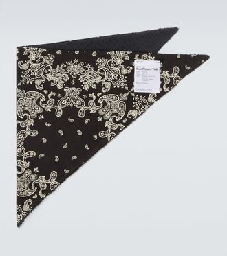 SATISFY GhostFleece bandana cotton scarf
