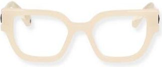Off-white 51mm Square Optical Glasses in Beige at Nordstrom Rack