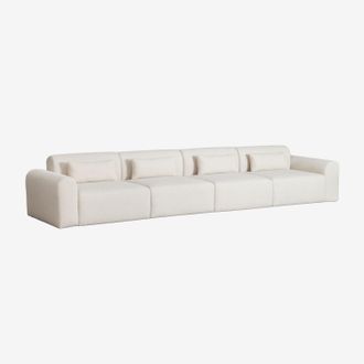 Sklum Sklum - Sof&aacute; Modular De 4 Piezas En Borreguito Borjan