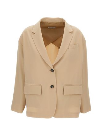 Alberto Biani Womens Cady Single-Breasted Jacket