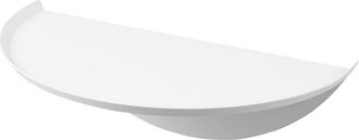 Yamazaki Tableware Estanter&iacute;a mural redonda l40 cm - tower - blanco