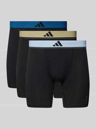 adidas Trunks im 3er-Pack mit elastischem Logo-Bund in Black, Gr&ouml;&szlig;e XXL