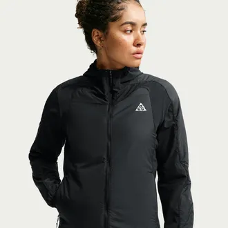 Nike Womens Nike ACG Rope De Dope Therma-FIT ADV Trail Running Jacket in Black | IQ4916-010