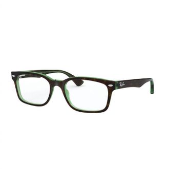Ray-Ban Unisex Rx5286 Glasses In Havana On Green