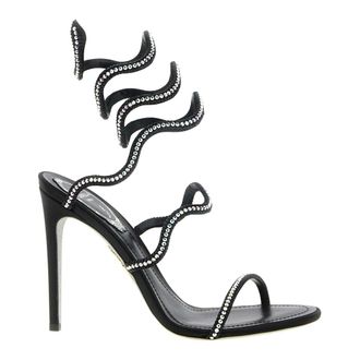 Rene Caovilla Onda Sandal - Shoes - Mujer - Negro - 37 1/2 EU