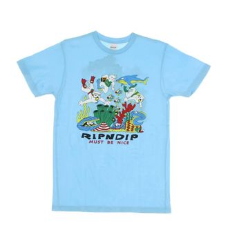 Ripndip Hombre, Camisetas, Azul, Talla: S