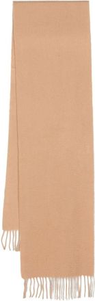 Aspinal of London knitted cashmere scarf - men - Cashmere - One Size - Neutrals