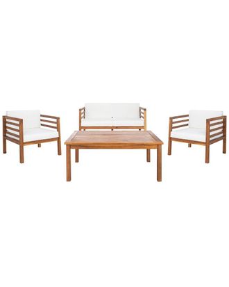 Safavieh Kinnell 4Pc Outdoor Living Set