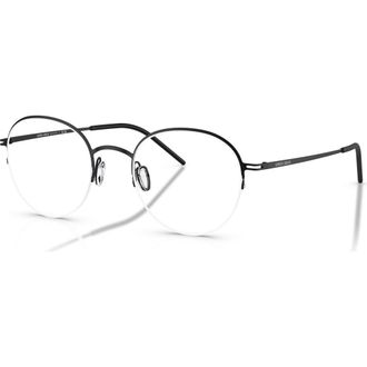 Giorgio Armani 47mm Phantos optical glasses in Black at Nordstrom