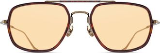 Matsuda M3123 AG-DTO2 Mens Sunglasses Tortoiseshell Size 55