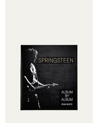 Graphic Image Springsteen: Album by Album Leather-Bound Book by Ryan White