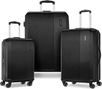 Samsonite Alliance SE Hardside 3 Piece Set in Bass Black at Nordstrom