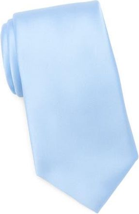 Nordstrom Rack Solid Satin Tie in Sky Blue at Nordstrom Rack