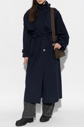 Gestuz Trench Coat Gzavic, Womens, Navy Blue