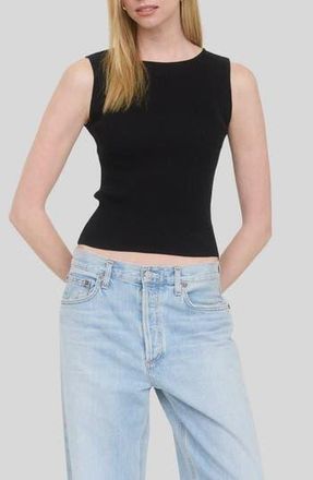 Blu Pepper Sleeveless Knit Top in Black at Nordstrom Rack, Size Medium