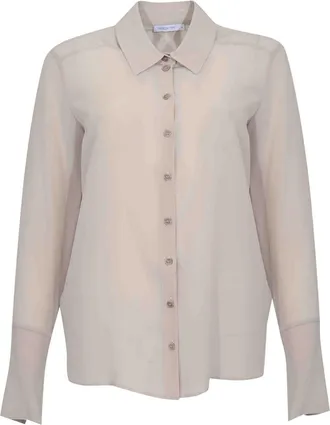 Patrizia Pepe Soft silk crepe shirt