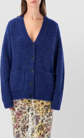Dries Van Noten alpaca merino wool cardigan