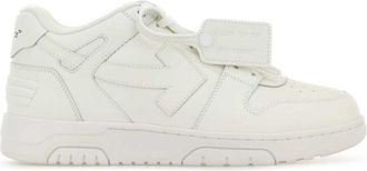 Off-white White Leather Sneakers