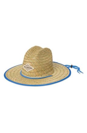 Billabong Tipton Woven Straw Sun Hat in Dream Blue at Nordstrom