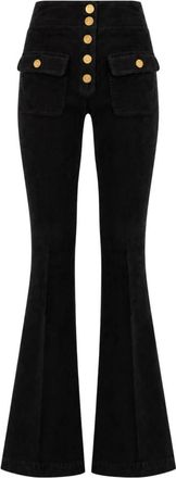 Seafarer Anais Flared Jeans - Dames - Flared Jeans - Zwart - W27 - Denim - Jeans