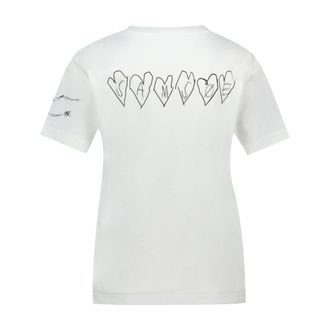 Sams&oslash;e & Sams&oslash;e Womens Sacamino Ss 11725 T-Shirt Cotton White