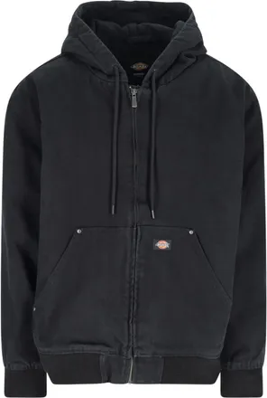 Dickies Hilham jack met capuchon - Zwart