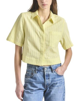 Derek Lam Lira Crop Shirt