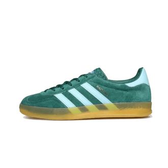 adidas Groene Indoor Gazelle Sneakers Stijlvol Klassiek - Heren - Skateschoenen - Groen - 37 1/3 EU - Fitness