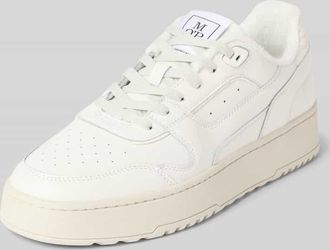 Marc O'Polo Low Top Sneaker aus Rindsleder in Weiss, Gr&ouml;&szlig;e 46