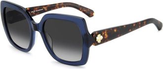 Kate Spade New York Amaya 2/G/S Asian Fit PJP/9O Womens Sunglasses Blue Size 55