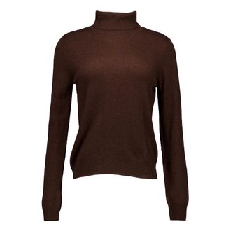 Absolut Cashmere Themys Turtleneck - Dames - Truien - Bruin - Maat: L Kasjmier