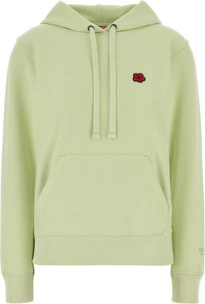 Kenzo Light Green Cotton Sweatshirt