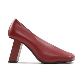 Vic Mati&eacute; Schoenen, Dames, Rood, 38 EU, Leer, H08 Panton - Donkerrode pumps