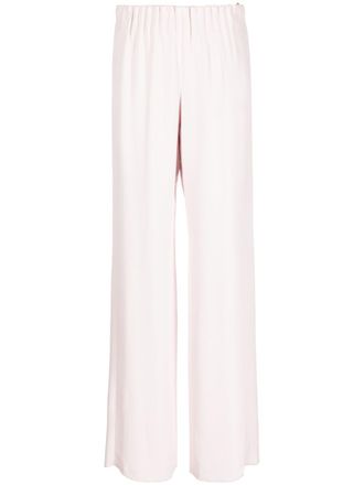 Emporio Armani Pantaloni a gamba ampia - Rosa