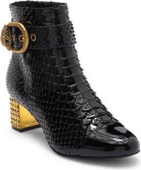 Kurt Geiger Mayfair Genuine Calf Hair Ankle Boot in Black at Nordstrom Rack, Size 10Us / 41Eu