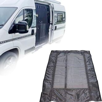OEM Cortina Para Puerta De Autocaravana, Mosquitera Para Coche Con Cremallera, Transpirable, Enrollable, Magn&eacute;tica, Antiinsectos, 180 X 133 Cm